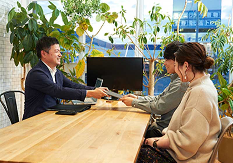 オンライン相談会の進め方イメージ画像
